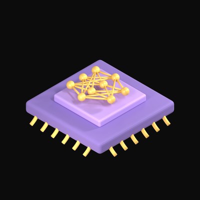 AI Chips and Processors 3D - 12 3D assets