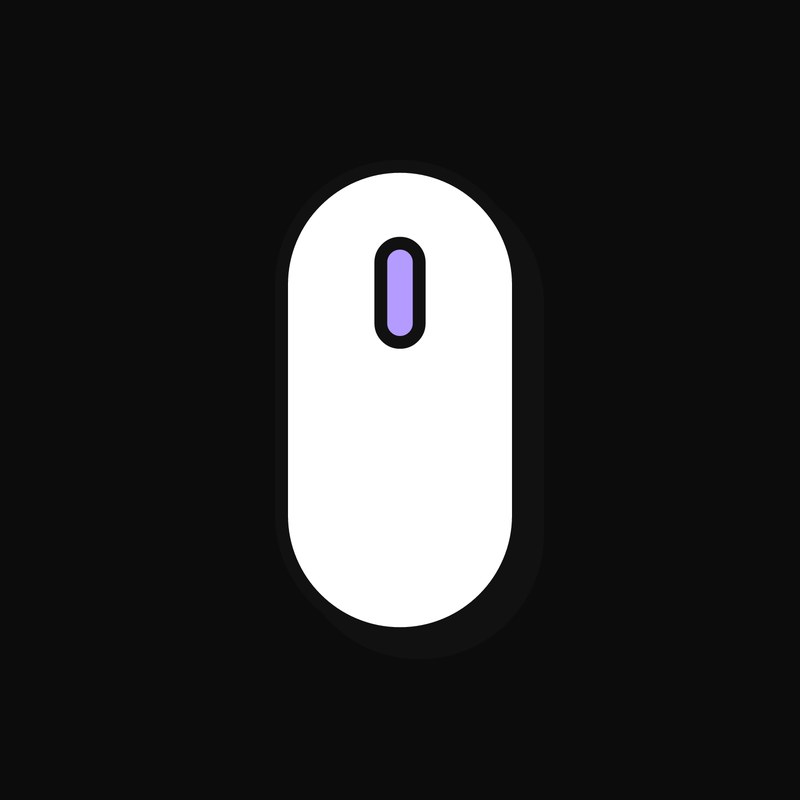 Scroll Down - animated icon from Neo Brutalism UI State Animations