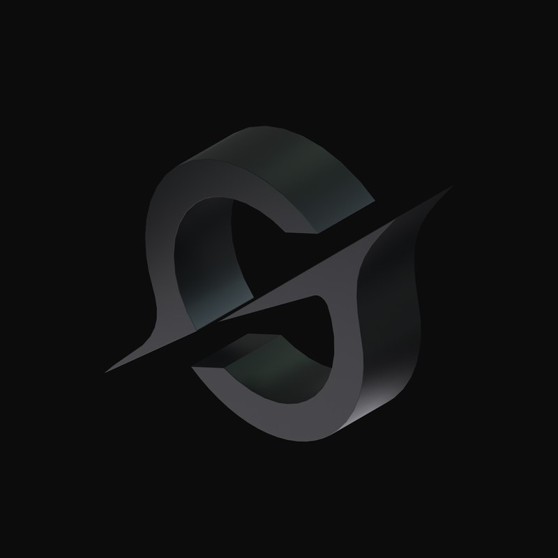 Grok 3D Logo - 3D icon from AI Logos 3D