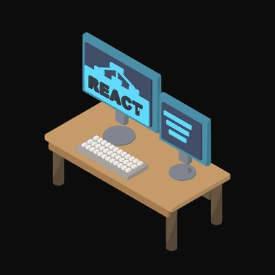Isometric Developer Stack Desks Icons - 30 Illustration assets
