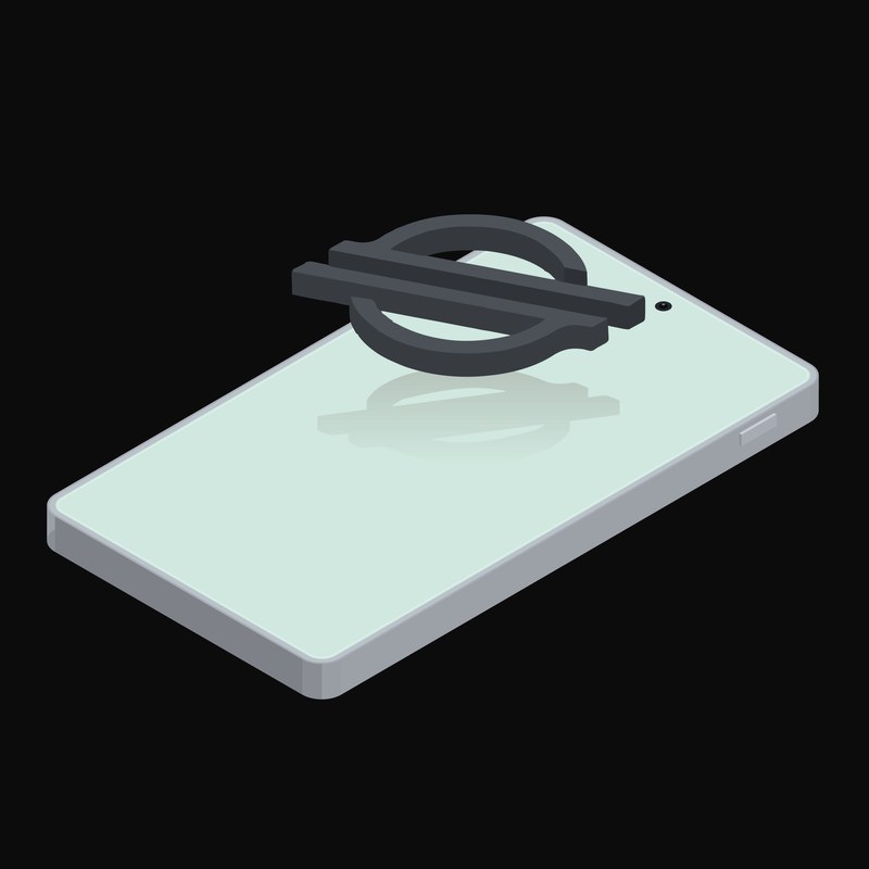 Phone Stellar Floating Back - animated icon from Crypto and World Currency Phone Float
