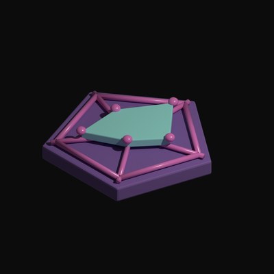 Radar Chart Web - 3D icon from Data and Analytics 3D Icons