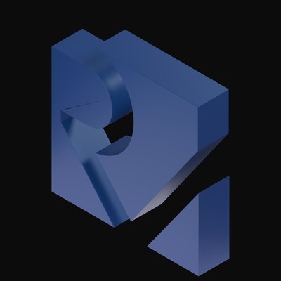 RISC-V 3D Logo - 3D icon from AI Compute and Data Center Logos
