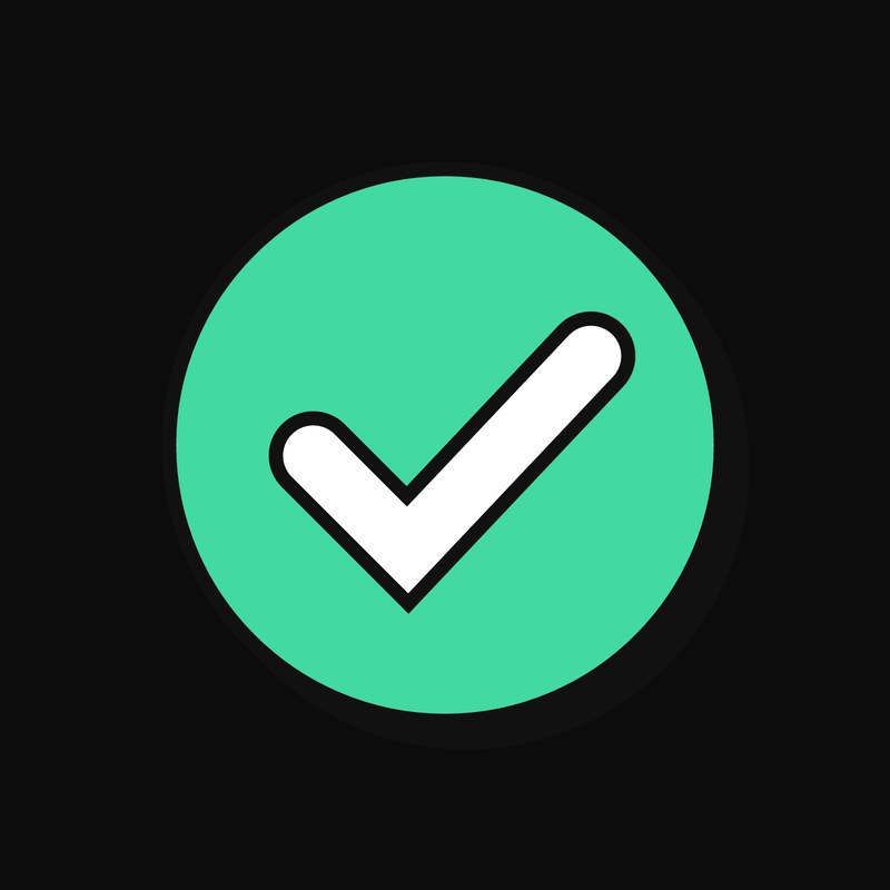 Success Tick - animated icon from Neo Brutalism UI State Animations