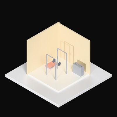 Strength Training Rig - 3D icon from Interior Scenes