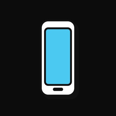 Rotate Phone - animated icon from Neo Brutalism UI State Animations