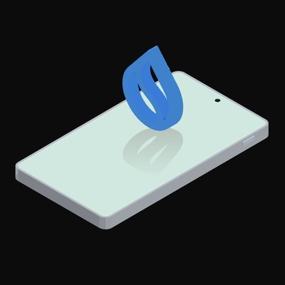 Phone Sui Floating - animated icon from Crypto and World Currency Phone Float
