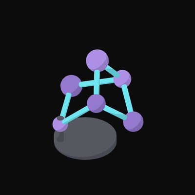 Node Cluster Network Animated Icon - animated icon from Data and Analytics Motion Icons