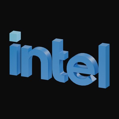 AI Compute Wordmark Logos - 17 3D assets