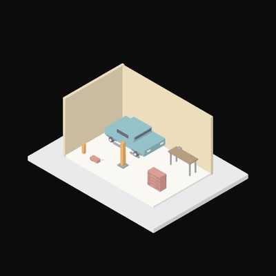 Interior Scene Icons - 50 Illustration assets