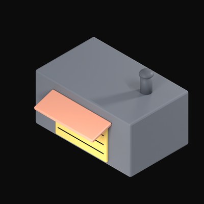Data Storage Warehouse - 3D icon from Data and Analytics 3D Icons