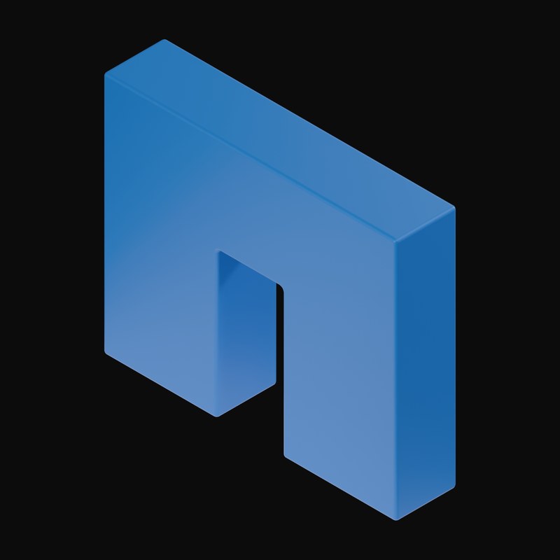NetApp 3D Logo - 3D icon from AI Compute and Data Center Logos
