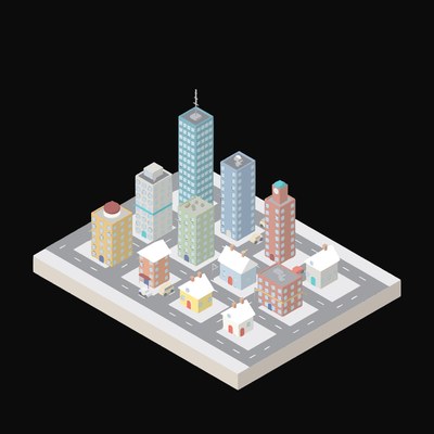 Isometric City Scene Illustrations - 49 Illustration assets