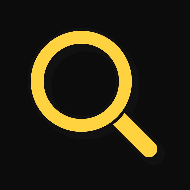 Search Empty - animated icon from Neo Brutalism UI State Animations
