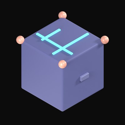 Data Cube - 3D icon from Data and Analytics 3D Icons