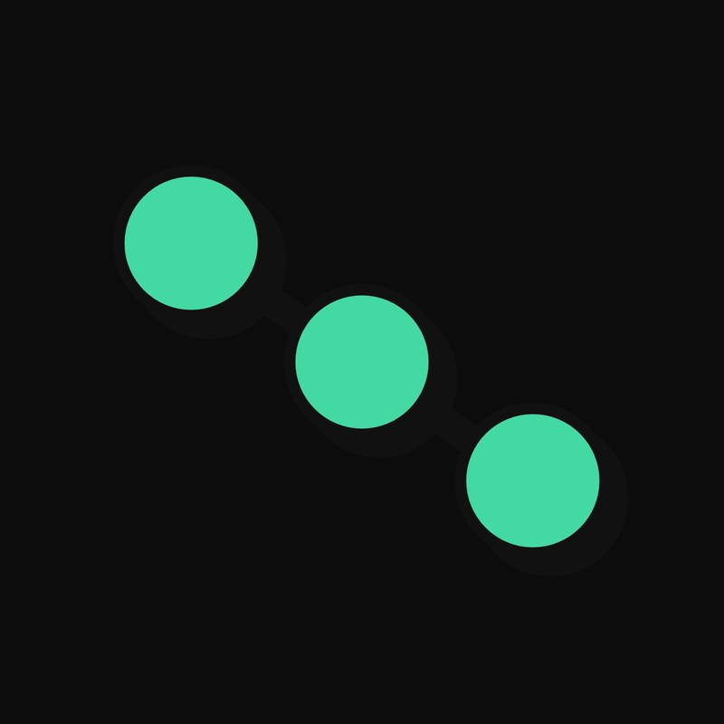 Reasoning Chain - animated icon from Neo Brutalist AI Loading States
