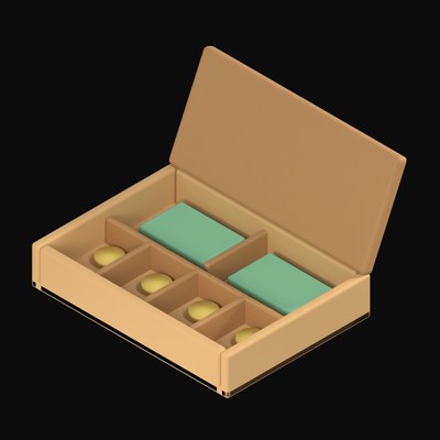 Open Cash Register Drawer - 3D icon from Payment and Commerce Hardware 3D Icons