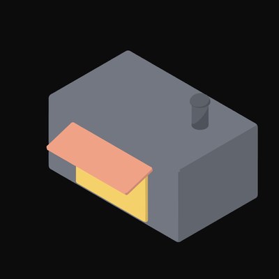 Data Storage Warehouse Animated Icon - animated icon from Data and Analytics Motion Icons