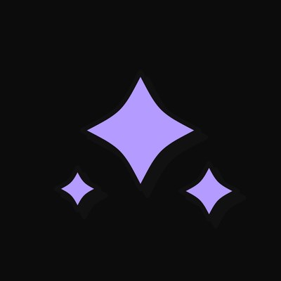 Thinking Sparkle - animated icon from Neo Brutalist AI Loading States