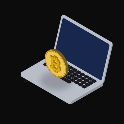 Crypto & Currency Laptop Float - 150 Illustration assets