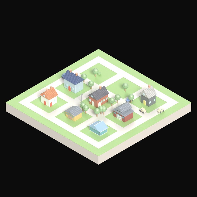 Orchard Packing Shed - 3D icon from Industry and Transport Scenes
