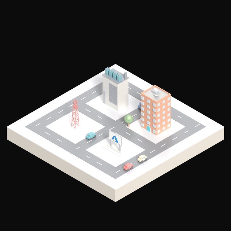 Colocation Block - 3D icon from Isometric AI Infrastructure Scenes
