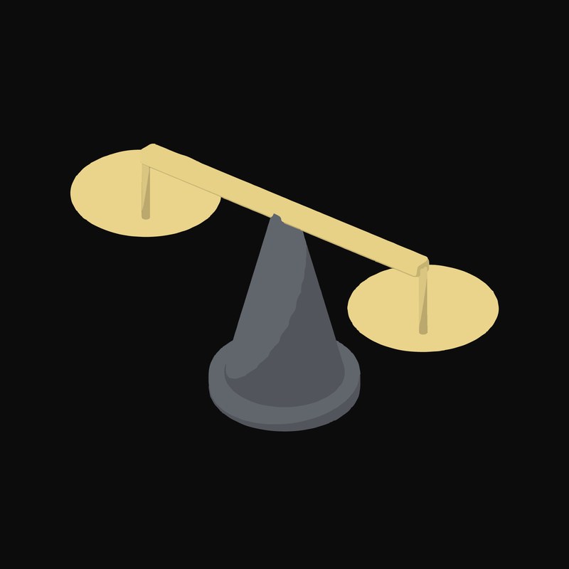 Balance Scale Animated Icon - animated icon from Data and Analytics Motion Icons