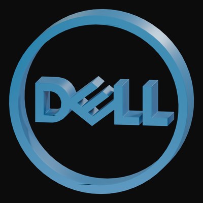 Dell 3D Logo - 3D icon from AI Compute Wordmark Logos