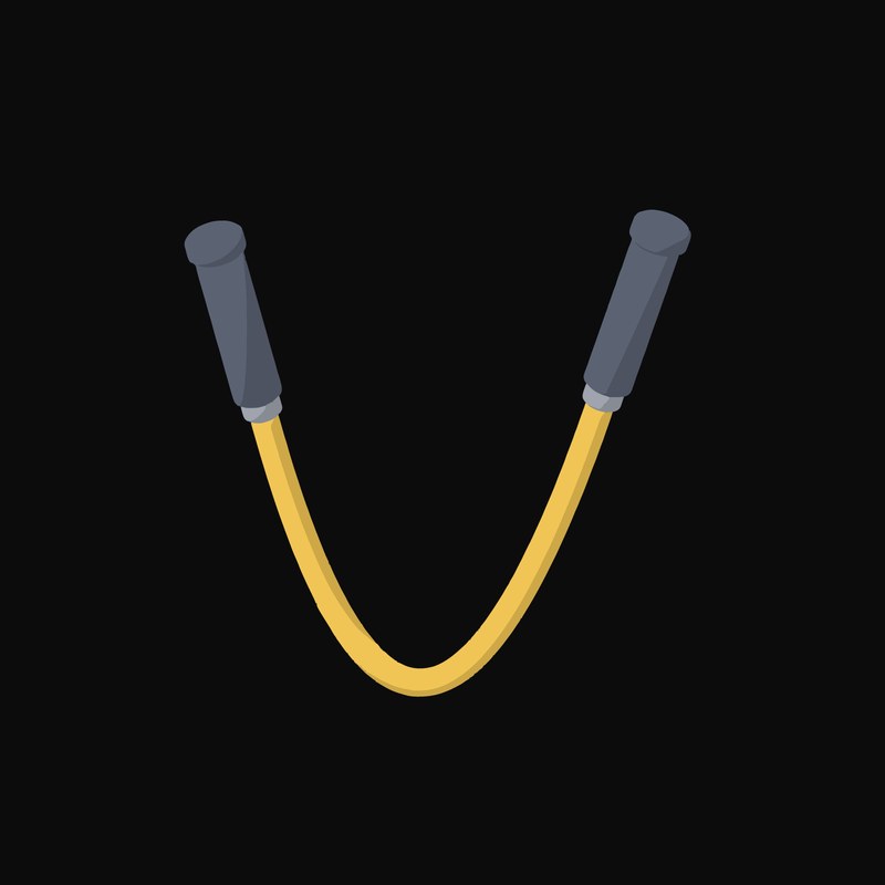 Speed Jump Rope - illustration from Fitness and Gym Equipment Icons