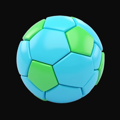 Football World Globe - 3D icon from World Cup Football Season