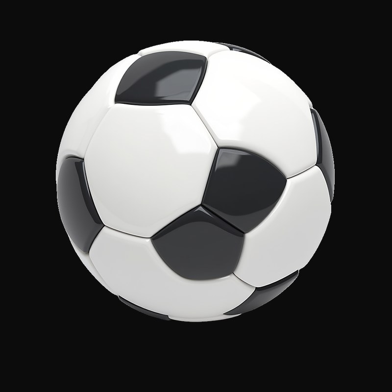 Classic Soccer Ball - 3D icon from World Cup Football Season