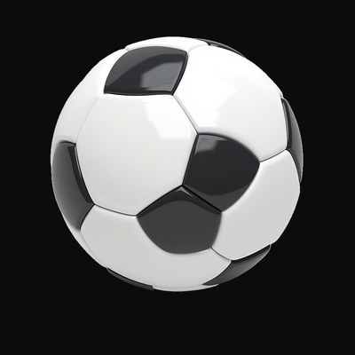 Classic Soccer Ball - 3D icon from World Cup Football Season
