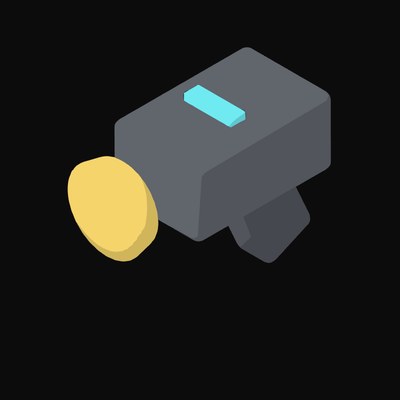 Radar Speed Gun Animated Icon - animated icon from Data and Analytics Motion Icons