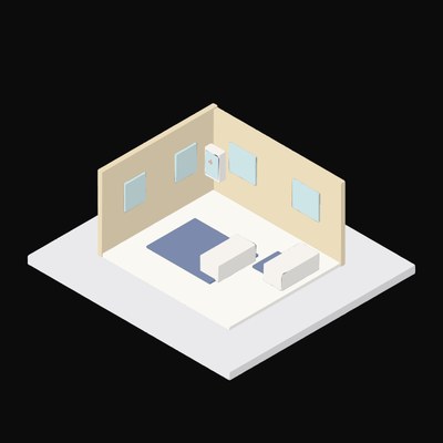 Physio Therapy Room - illustration from Interior Scene Icons