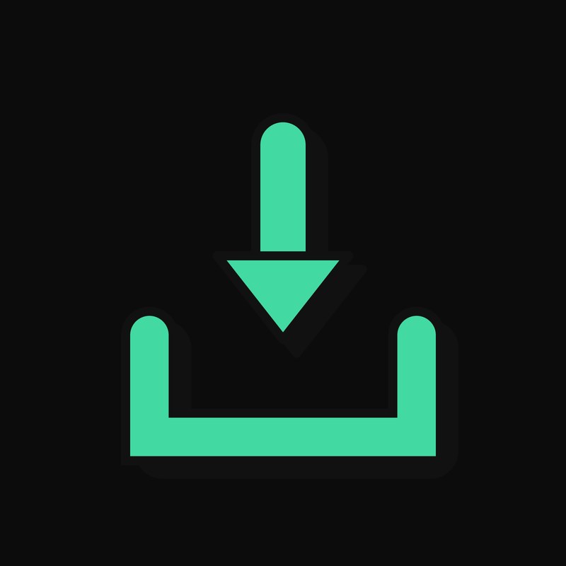 Download Complete - animated icon from Neo Brutalism UI State Animations