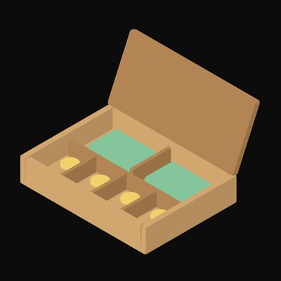 Open Cash Register Drawer - illustration from Payment and Commerce Hardware Icons