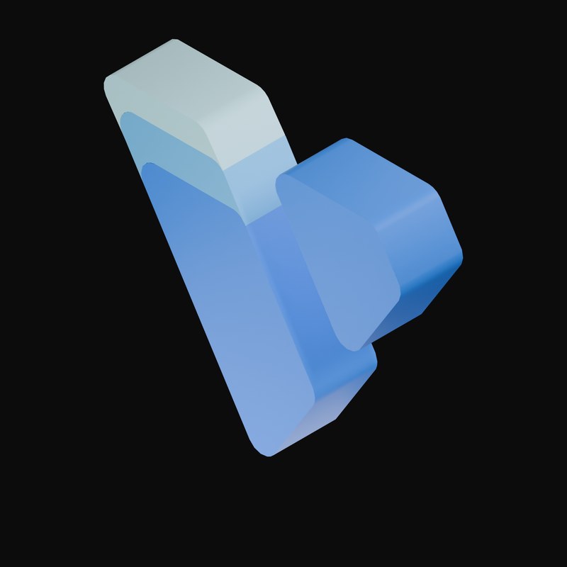 Vultr 3D Logo - 3D icon from AI Compute and Data Center Logos