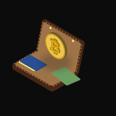 Crypto & Currency Wallet Float - 150 Illustration assets