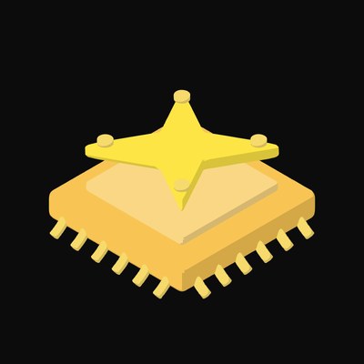 AI Chip and Processor Icons - 12 Illustration assets