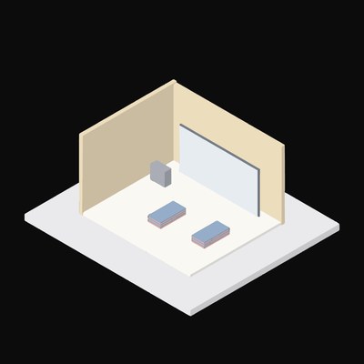 Studio Class Room - illustration from Interior Scene Icons
