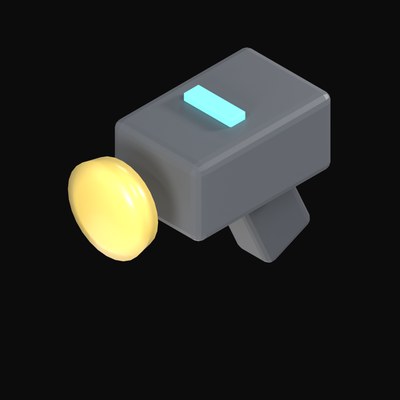 Radar Speed Gun - 3D icon from Data and Analytics 3D Icons