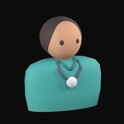 People and Profession Avatars 3D Icons - 30 3D assets