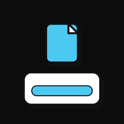 Upload to Model - animated icon from Neo Brutalist AI Loading States