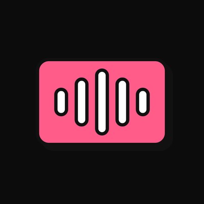 Audio Wave Streaming - illustration from Creator And Social Engagement Icons