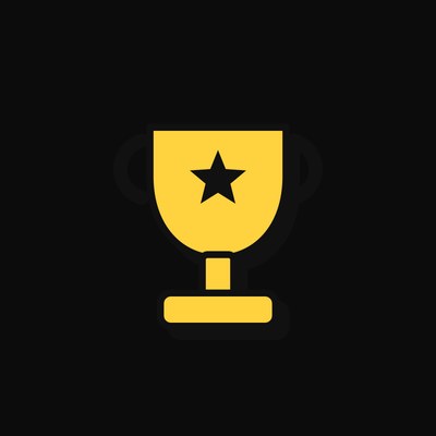 Milestone Trophy Unlocking - illustration from Creator And Social Engagement Icons