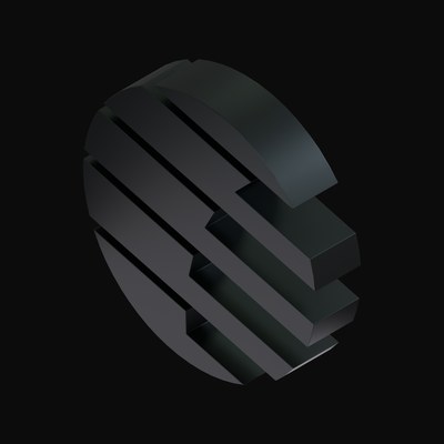 Moonshot AI 3D Logo - 3D icon from AI Logos 3D