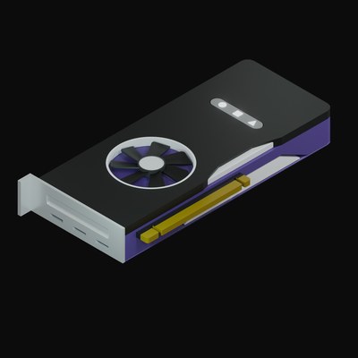 Graphics Cards - 7 3D assets