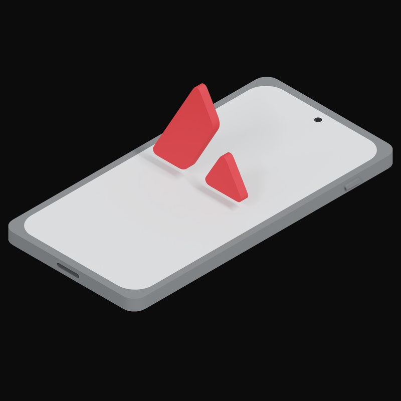 Phone Avalanche Floating - 3D icon from Crypto and World Currency Phone Float