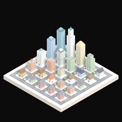 Grand Metropolis - 3D icon from City Scenes