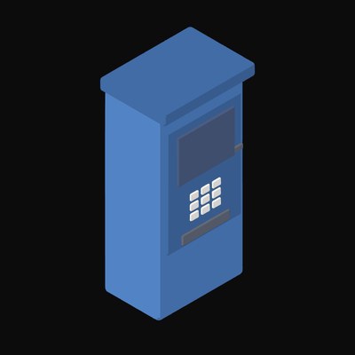 ATM Cash Machine - illustration from Payment and Commerce Hardware Icons
